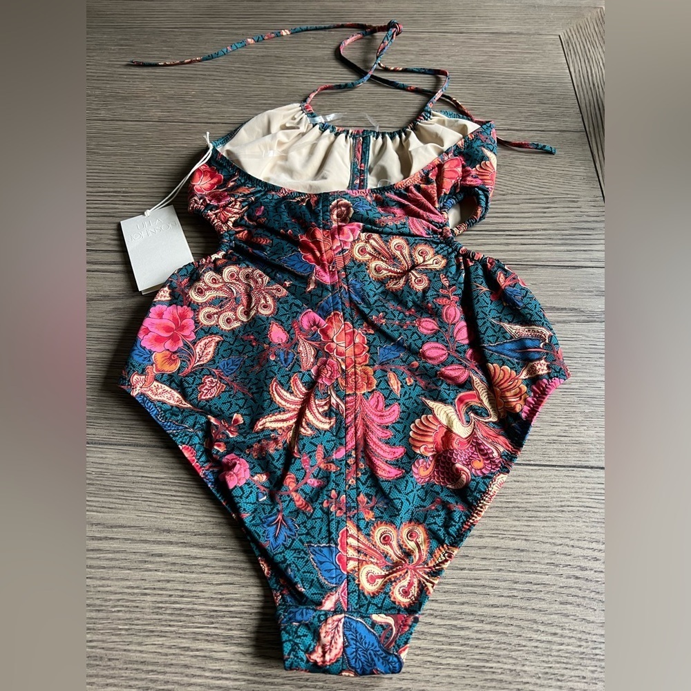 Ulla Johnson Mabel Halter One-Piece Swimsuit sz S NWT - Picture 13 of 14